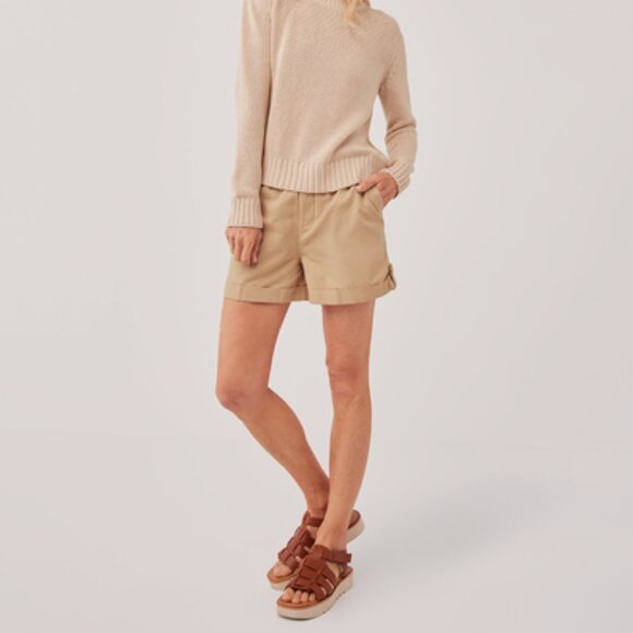 Pact Pants - New With Tags - PACT Women's Ginger Root The Canopy Pull-On Short XL